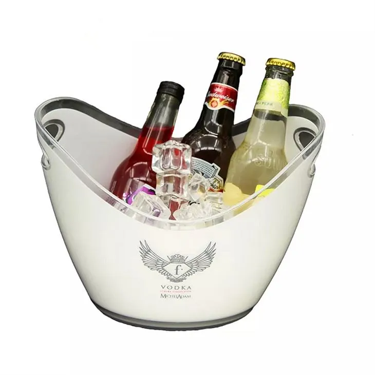 F   วอดก้า   คู่   ผนัง   พลาสติก   น้ําแข็ง   ถัง