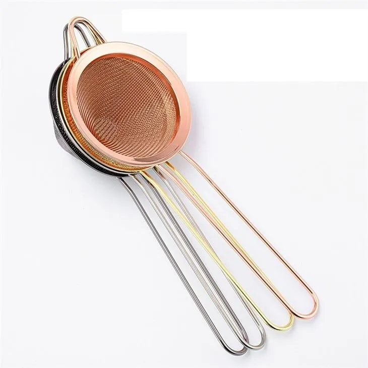 ที่กรองค็อกเทลรูปกรวยสแตนเลส